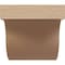 Ekena Millwork 11"W x 11"D x 11"H Wide Del Monte Rough Cedar Woodgrain TimberThane Corbel, Primed Tan CORUR11X11X11DELRCPR - alternate 2